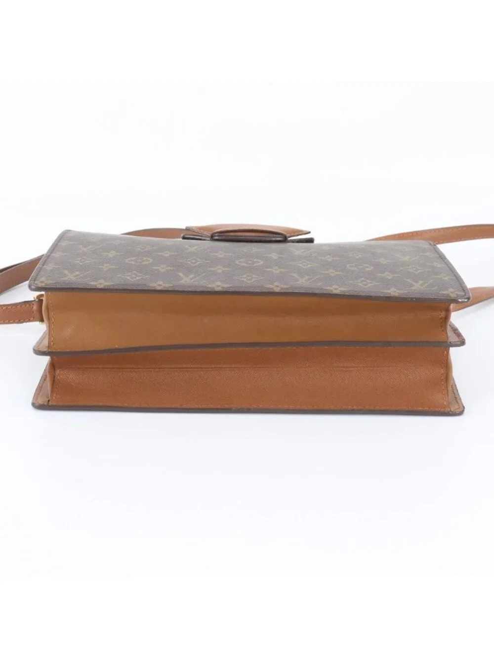 Louis Vuitton Monogram Courcel Leather Shoulder Bag Crossbody